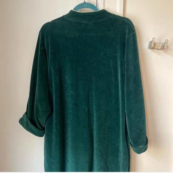 Vintage Christian Dior House Coat Robe CD Dress Jacket - Picture 4 of 6